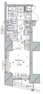 コンシェリア池袋 MASTER’S VILLA【10階】の間取り