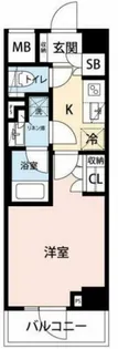 プレディアコート西葛西【2階】の間取り