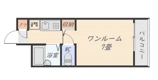 リバティ高麗【2階】の間取り
