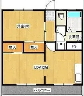 須賀ハイツ【2階】の間取り