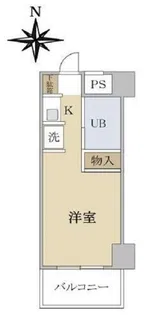 スカイコート町田【2階】の間取り