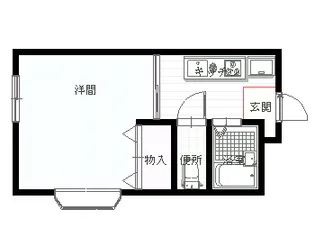 メゾンドグレース賢坂【3階】の間取り