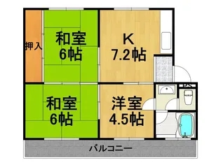 TGハイツ【3階】の間取り
