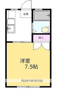メゾン船岡【2階】の間取り