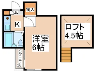 イ-ストウェル長津田【2階】の間取り