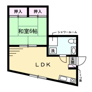 ラパーチェ松川【3階】の間取り
