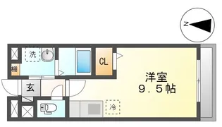 ボヌールIII【3階】の間取り