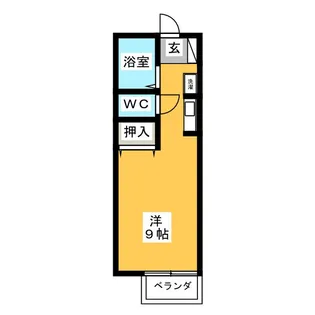 ホワイトメゾン高御堂【1階】の間取り