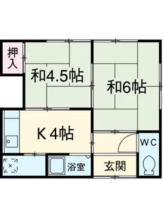 愛知県春日井市春日井上ノ町字黒鉾【一戸建】の間取り