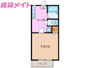 シーサイドフジ【2階】の間取り