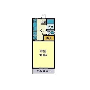 シェリールII【2階】の間取り