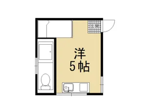 ハイツ元気【2階】の間取り