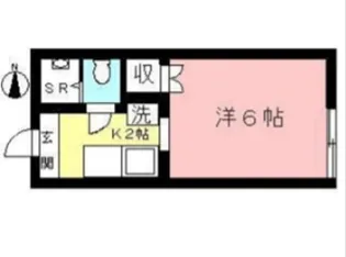 メゾン・カルガ【1階】の間取り