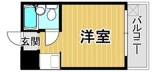 大阪府大阪市城東区今福西5【マンション】の間取り