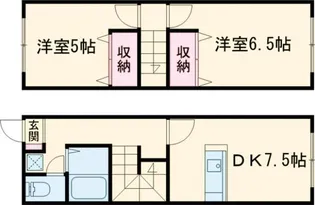 インタービレッジもとやしきの間取り