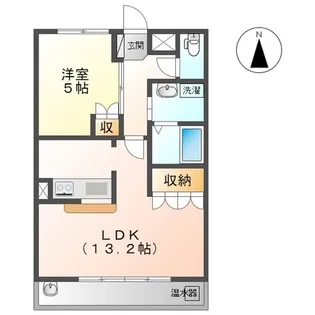 千葉県茂原市早野【アパート】の間取り