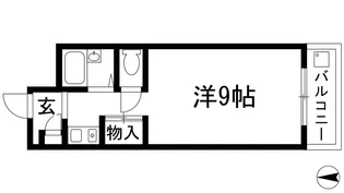 池田マンション【1階】の間取り