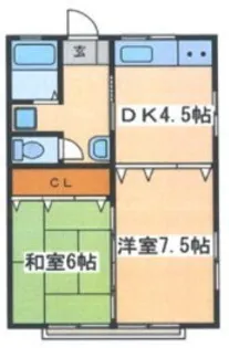神奈川県秦野市曽屋2【アパート】の間取り