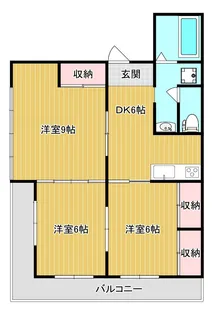 渡辺ビル【2階】の間取り
