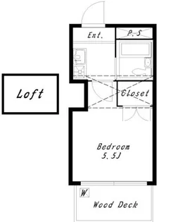 TKハイツ【2階】の間取り