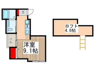 アスピオラスヴィラ【2階】の間取り