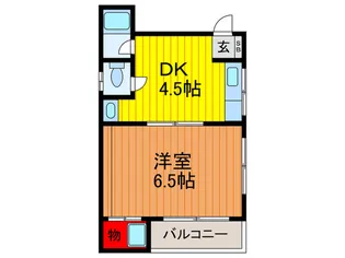 大日ハイム【2階】の間取り