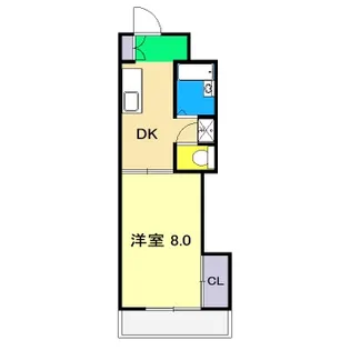 高知県高知市大津乙【マンション】の間取り
