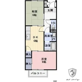サンサープラスIII【1階】の間取り
