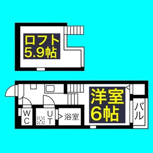 リエット【2階】の間取り