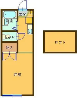 Woods【1階】の間取り