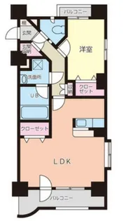 ラデュレ【3階】の間取り