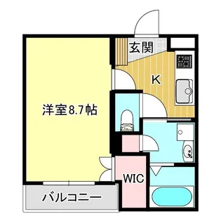 シュタットフルスI【4階】の間取り