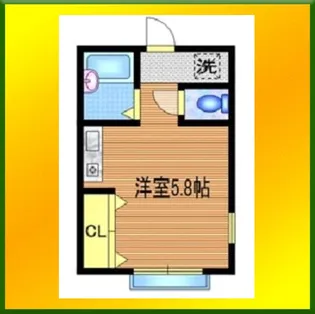 プリンス小松【2階】の間取り