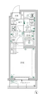 東京都目黒区平町2【マンション】の間取り