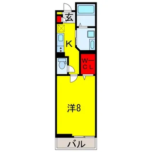 ビューノ陽光【3階】の間取り