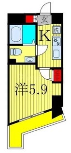 千葉県市川市二俣2【マンション】の間取り