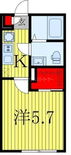 セレーノ柏の葉【3階】の間取り