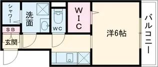 クリークミズエ【1階】の間取り