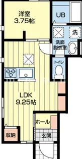 熊本県熊本市北区武蔵ケ丘3【アパート】の間取り