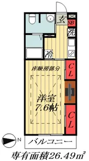 リブリ・アルピコルド【2階】の間取り