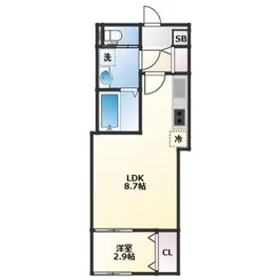 est Sendai【2階】の間取り