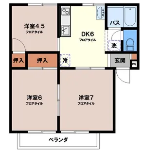 プレミール【1階】の間取り