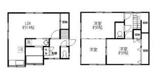 東京都大田区大森西6【一戸建】の間取り