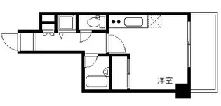 スカイコート品川大崎【6階】の間取り