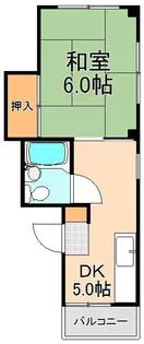 ウエダビル【4階】の間取り