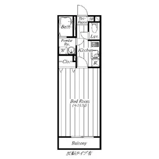 アムール DU MONDEI【1階】の間取り