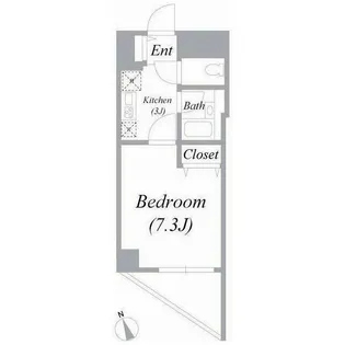 トア・ロード【4階】の間取り