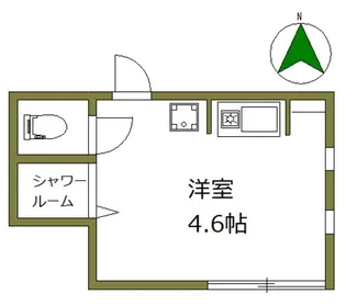 アーバンラウム高円寺B【1階】の間取り