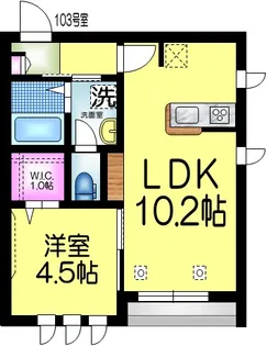 GRANDIIR グランディール【1階】の間取り