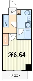 リライア東京イーストレジデンス【3階】の間取り